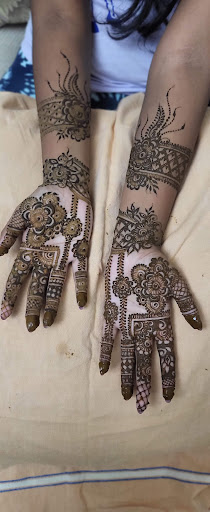 Explore camino de santiago tattoo ideas, creative tattoo ideas in Concord, available at Naseera Fazil Henna Art