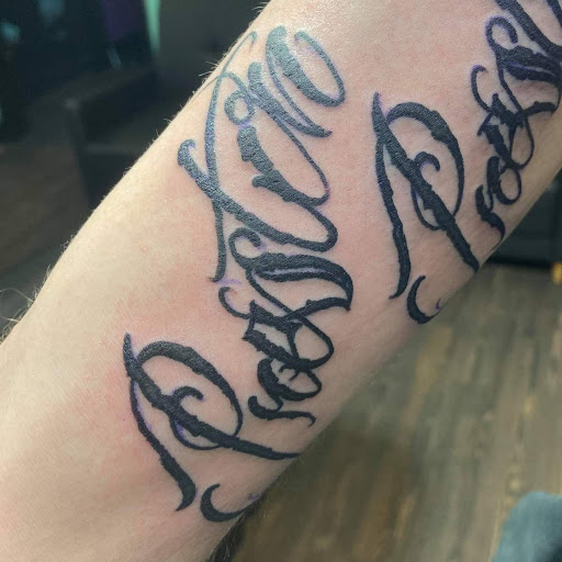 Explore outdoor tattoo ideas for men, creative tattoo ideas in Mckinney, available at Borrowed Time Fine Art Gallery Tattoo Shop