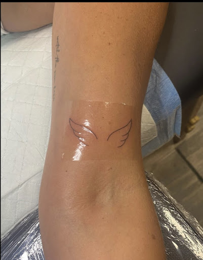 Explore cross tattoo ideas with meaning, creative tattoo ideas in Goose Creek, available at Red Kirin Tattoo