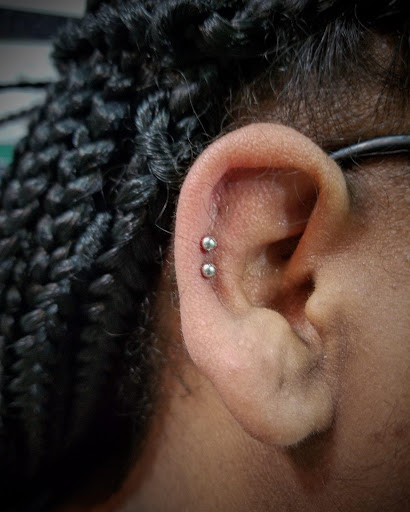 Explore hyena tattoo ideas, creative tattoo ideas in Louisburg, available at Purple Dot Piercings