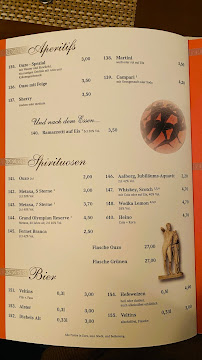 Menu du Delphi Restaurant à Dinklage