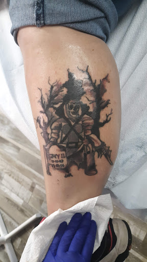 Explore hen tattoo ideas, creative tattoo ideas in Irwin, available at Electric LadyLand Tattoo Studio