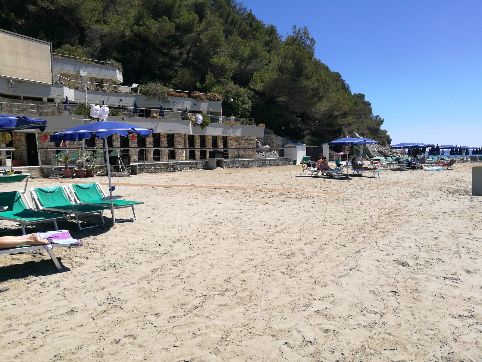 Foto di Andora beach III area del resort sulla spiaggia