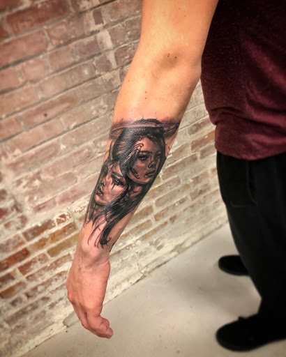 Explore ken kaneki tattoo ideas, creative tattoo ideas in Newburgh, available at Shades Deep NY