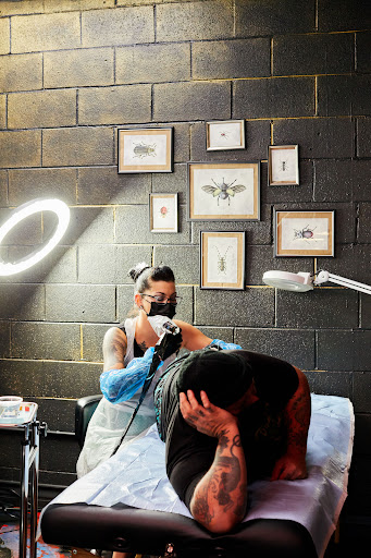 Explore ashley tattoo ideas, creative tattoo ideas in Yucca Valley, available at Strata Tattoo Lab LLC