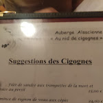 Photo n° 3 choucroute - Restaurant Au Nid de Cigognes à Mutzig