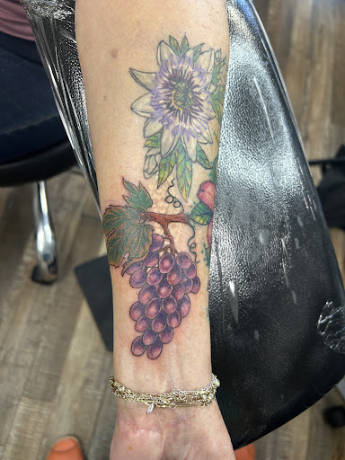 Explore purple heart tattoo ideas, creative tattoo ideas in Sonora, available at High Sierra Tattoo Company