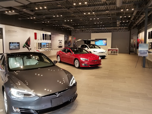 Tesla showroom Fort Worth
