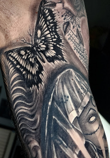 Explore mardi gras tattoo ideas, creative tattoo ideas in Colton, available at Vengeance Ink Tattoo & body piercing