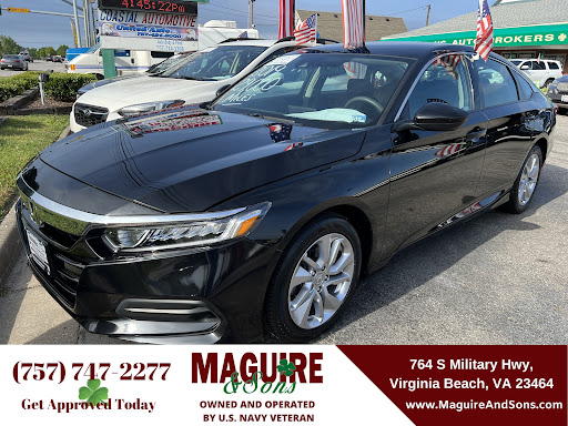 Used Car Dealer «Maguire & Sons Auto Brokers», reviews and photos, 764 S Military Hwy, Virginia Beach, VA 23464, USA
