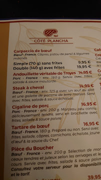 Restaurant Callahan Pub & Brasserie à Besançon (le menu)