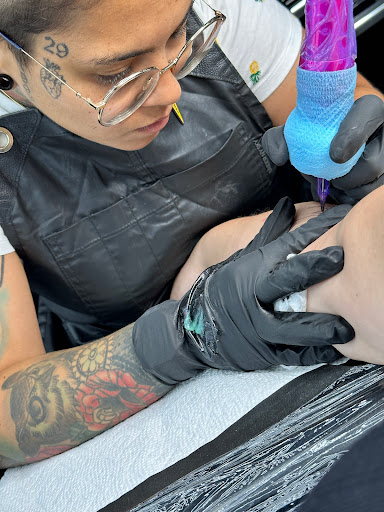 Explore psychology tattoo ideas, creative tattoo ideas in Hollywood, available at Sacred Eye Tattoos