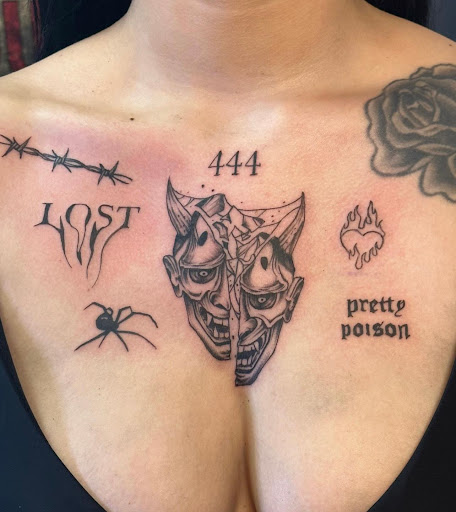 Explore electrical tattoo ideas, creative tattoo ideas in Orange Park, available at Big City Tattoo and Piercing