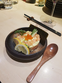Sashimi du Restaurant à plaque chauffante (teppanyaki) Ayako teppanyaki à Paris - n°13