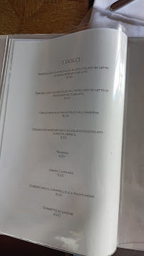 Casa delle Rose à S Michele menu
