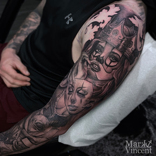 Explore stomach tattoos men ideas, creative tattoo ideas in Downingtown, available at Iconic Tattoo Co