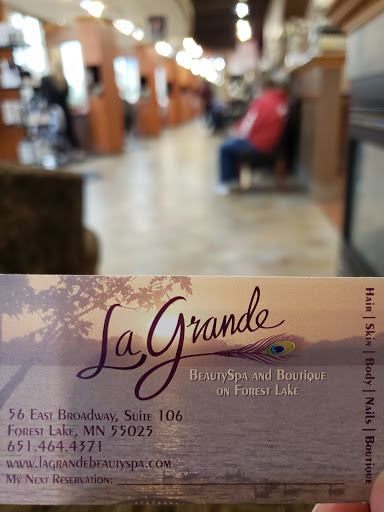 Day Spa «La Grande BeautySpa and Boutique», reviews and photos, 56 East Broadway Avenue #106, Forest Lake, MN 55025, USA