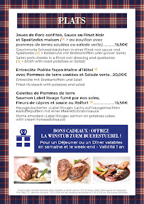 Restaurant de spécialités alsaciennes Restaurant Winstub Zuem Buerestuebel Niederbronn à Niederbronn-les-Bains - menu / carte