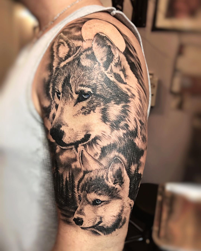 Explore seattle tattoo ideas, creative tattoo ideas in Coral Springs, available at Salvation Tattoo Lounge Coral Springs