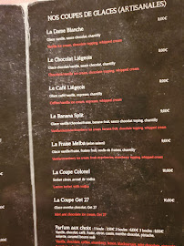 L'Escalinada à Nice menu