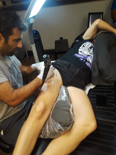 Explore lamb tattoo ideas, creative tattoo ideas in Oceanside, available at The Arcade Oceanside Tattoo