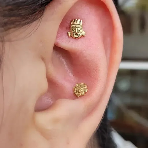 Explore monogram tattoo ideas, creative tattoo ideas in Phoenix, available at Wholehearted Body Piercing