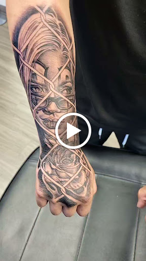 Explore under buttocks tattoo ideas, creative tattoo ideas in Round Rock, available at Beto Tats