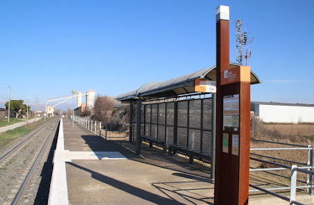 Estación de tren Vallfogona De Balaguer 25680, Lérida, España