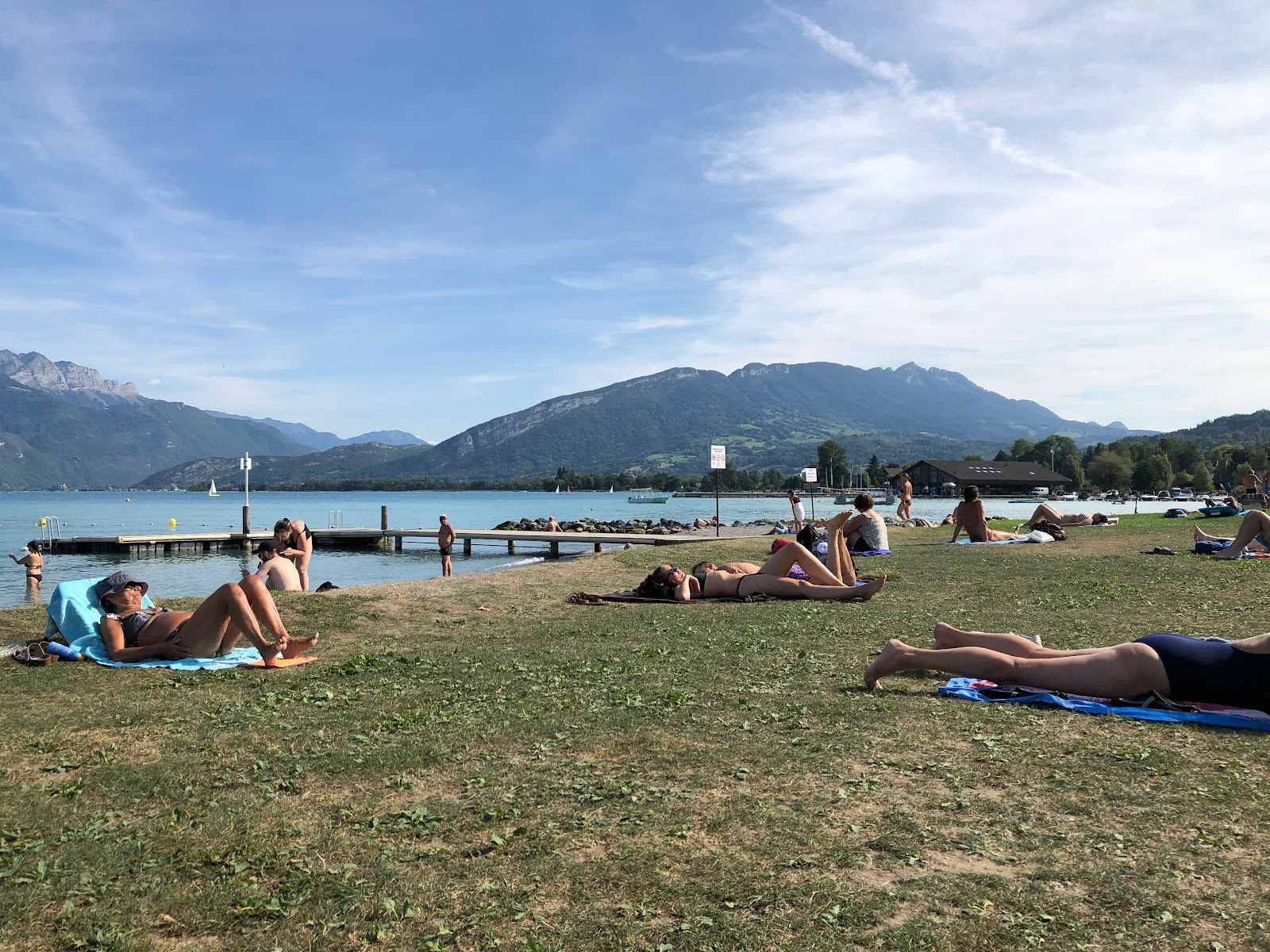 Foto de Plage municipale Sevrier e o assentamento