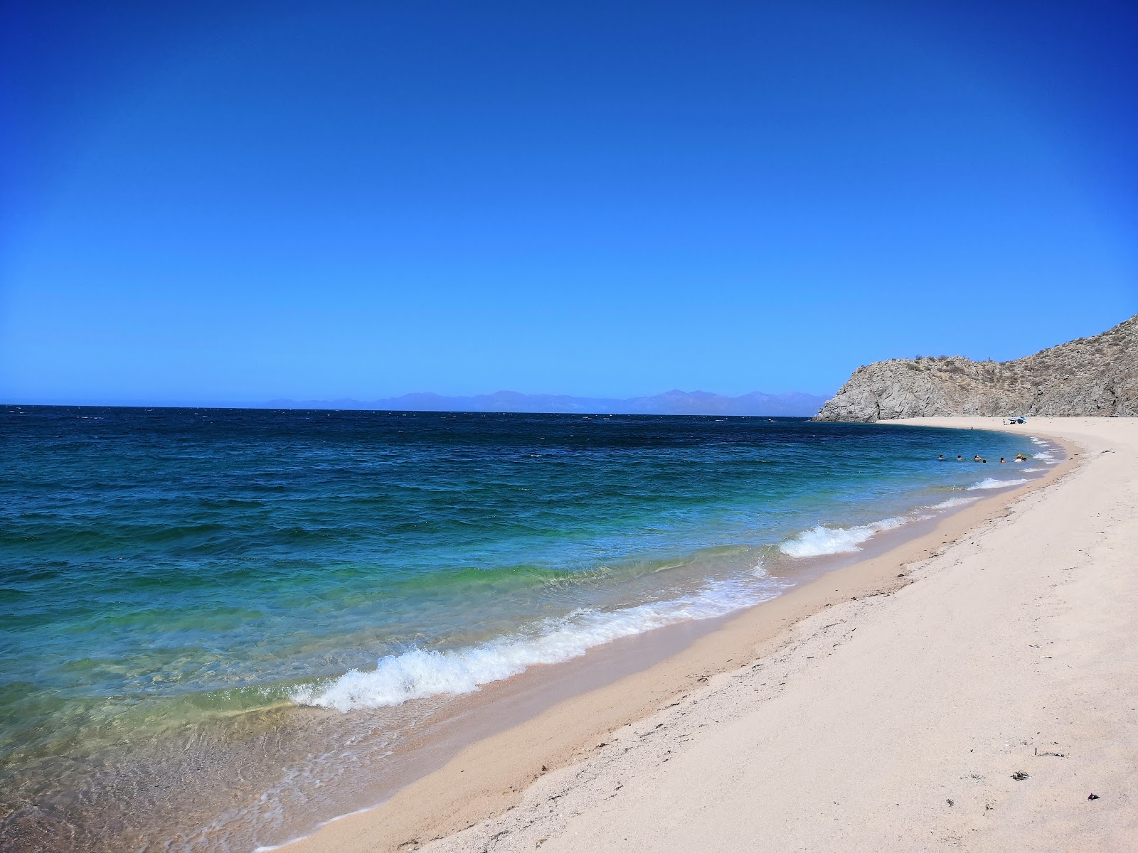 Foto de La playa El Saltito con playa amplia