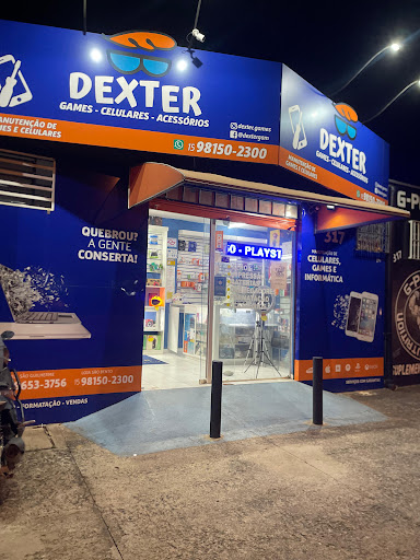 Logo da empresa - Dexter Games Celulares & Informática
