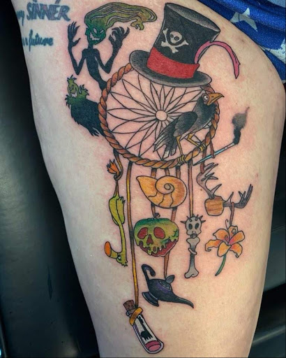 Explore minimal couple tattoo ideas, creative tattoo ideas in Palm Harbor, available at Angry Owl Tattoo and Piercing