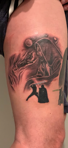 Explore birth date tattoo ideas, creative tattoo ideas in Newtonville, available at Nirvana Tattoo Studio