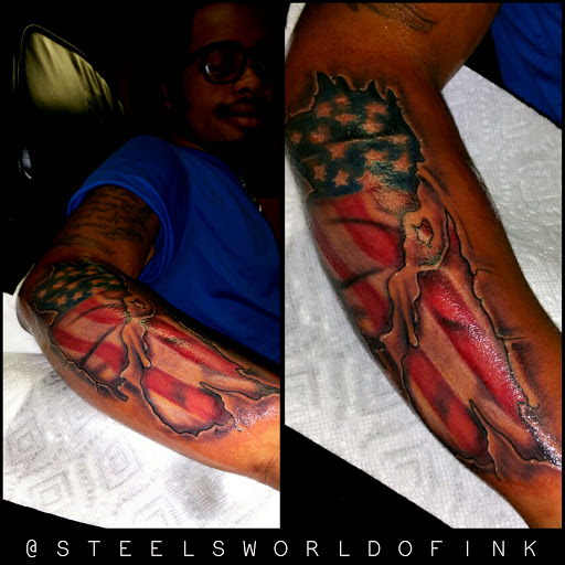 Tattoo Shop «Steels World Of Ink Tattoo Studio», reviews and photos, 3023 Nolensville Pike, Nashville, TN 37211, USA