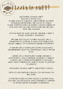 Carte du Ristorante pizzeria auff! à Borgorose