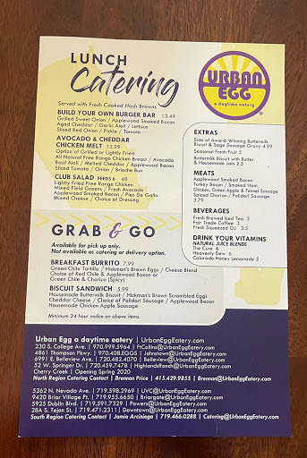 Breakfast Restaurant «Over Easy, A Daytime Eatery», reviews and photos, 5262 N Nevada Ave, Colorado Springs, CO 80918, USA