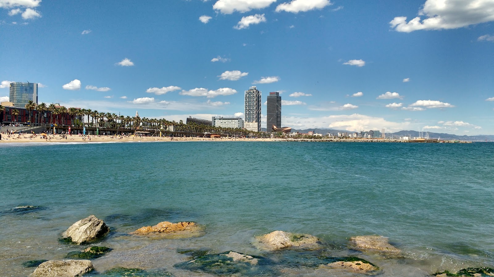 Photo de Playa Barceloneta zone des équipements