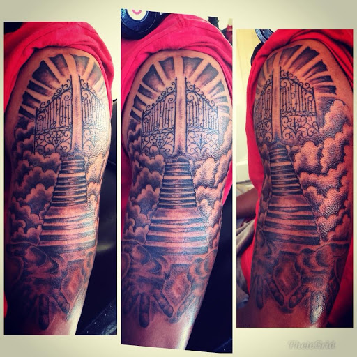 Explore jelly fish tattoo ideas, creative tattoo ideas in North Port, available at 20 Fifth Ink