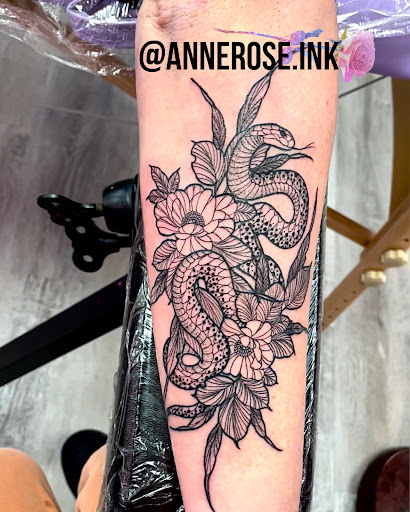 Explore floral tattoo ideas for females, creative tattoo ideas in Tehachapi, available at Briar Rose TATTOO