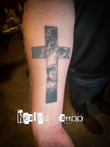 Explore otter tattoo ideas, creative tattoo ideas in Moweaqua, available at Fleshwound Tattoo