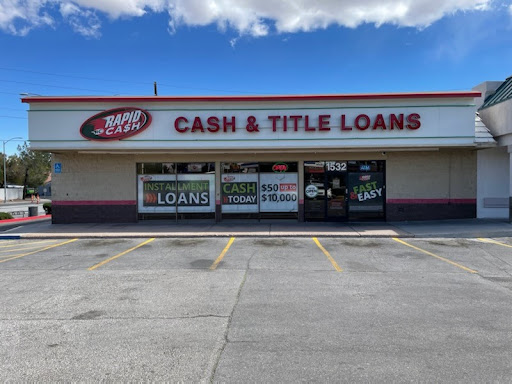 Rapid Cash, 1532 N Jones Blvd, Las Vegas, NV 89108, Loan Agency