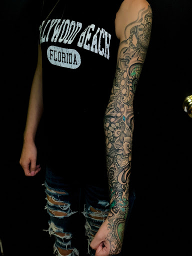 Explore abstract tattoos ideas, creative tattoo ideas in Indianapolis, available at Inkfam Tattoo Gallery