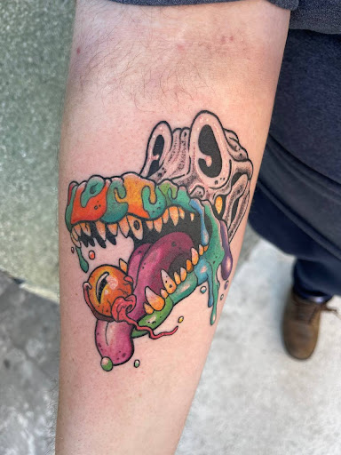 Explore endometriosis tattoo ideas, creative tattoo ideas in Greensboro, available at Golden Spiral Studios