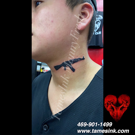 Explore ariana grande tattoo ideas, creative tattoo ideas in Dallas, available at Tames Ink MF Tattoo and Piercing