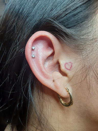 Explore simple space tattoo ideas, creative tattoo ideas in El Paso, available at Whiskeys piercings