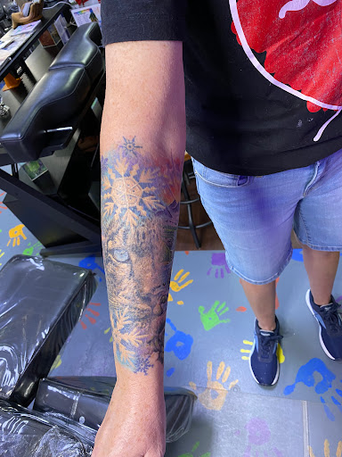 Explore tattoo ideas script, creative tattoo ideas in Saint Cloud, available at Confessions of the Hand Tattoo and Fine Art Gallery