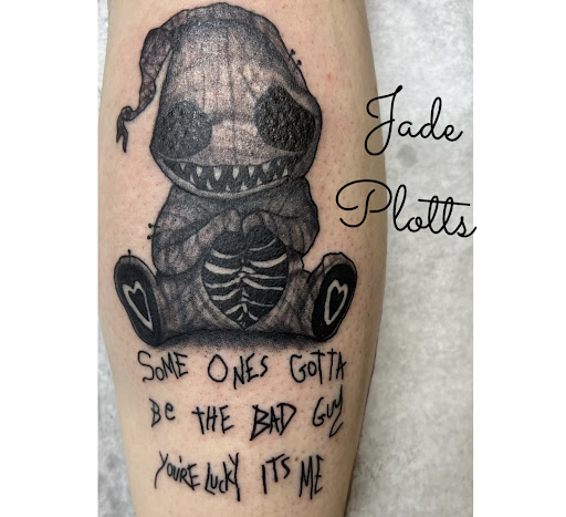 Explore predator tattoo ideas, creative tattoo ideas in Lewisburg, available at Jolie Femme Permanent Makeup & Tiny Tattoos