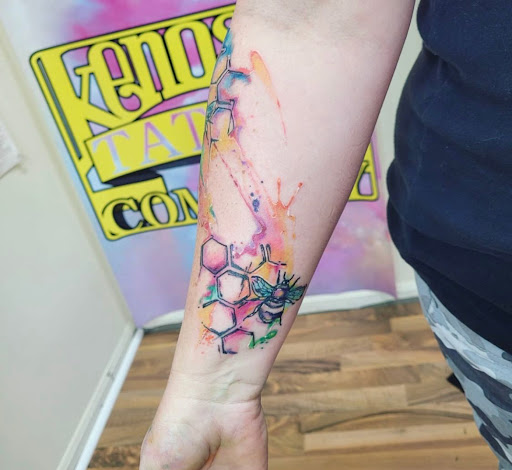 Explore fishing tattoo ideas for guys, creative tattoo ideas in Kenosha, available at Kenosha Tattoo Company