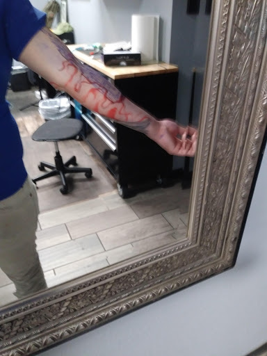 Explore scar covering tattoo ideas, creative tattoo ideas in Glendale, available at Razteca Art Tattoo