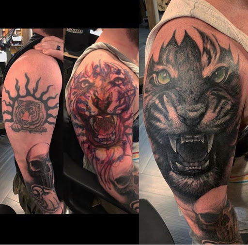 Explore witches knot tattoo ideas, creative tattoo ideas in Phoenixville, available at Grace Tattoo